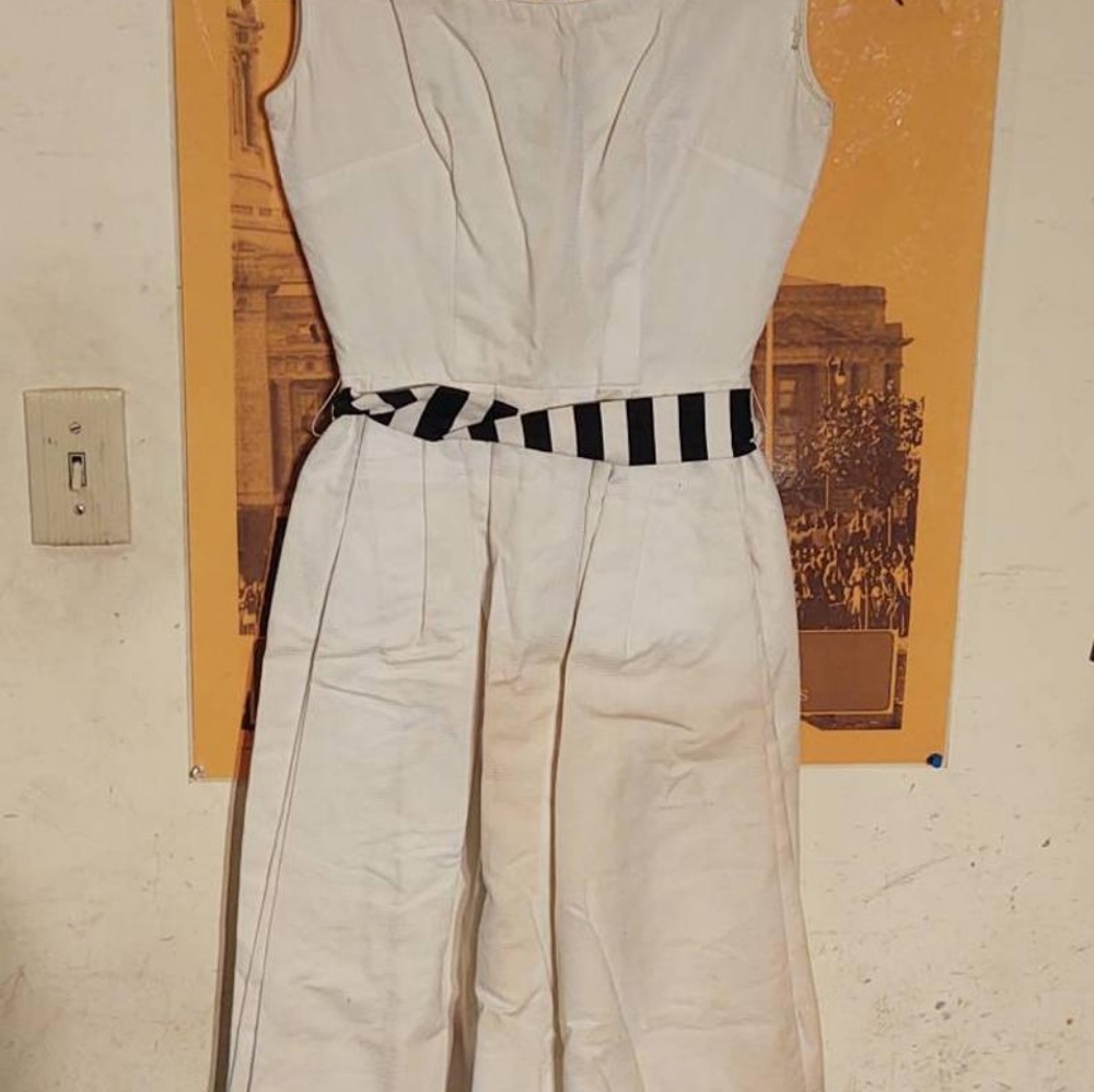 1960s Jean D'Arc Designer Dress